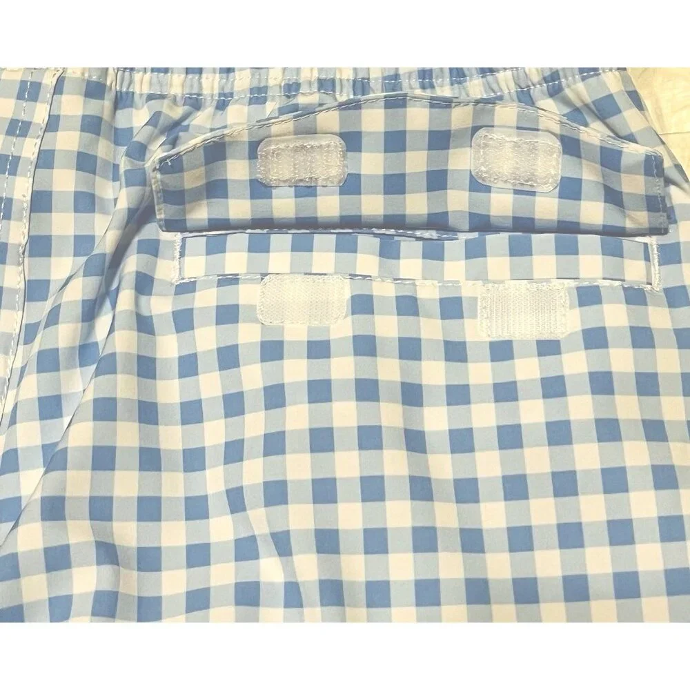 Southern Tide Ocean Channel Baldwin Gingham Swim Trunk Boys XL 16  NEW W/O Tags